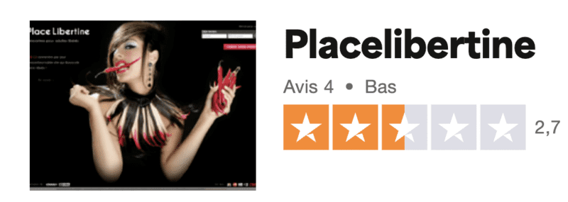 avis trustpilot place libertine